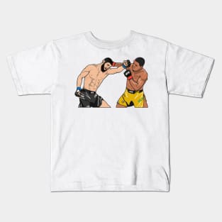 khamzat vs burns Kids T-Shirt